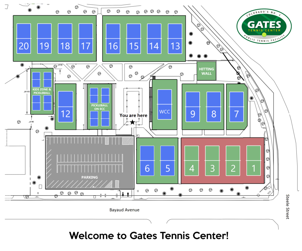 gates tennis center