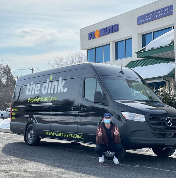 the dink pickleball van the dink pickleball