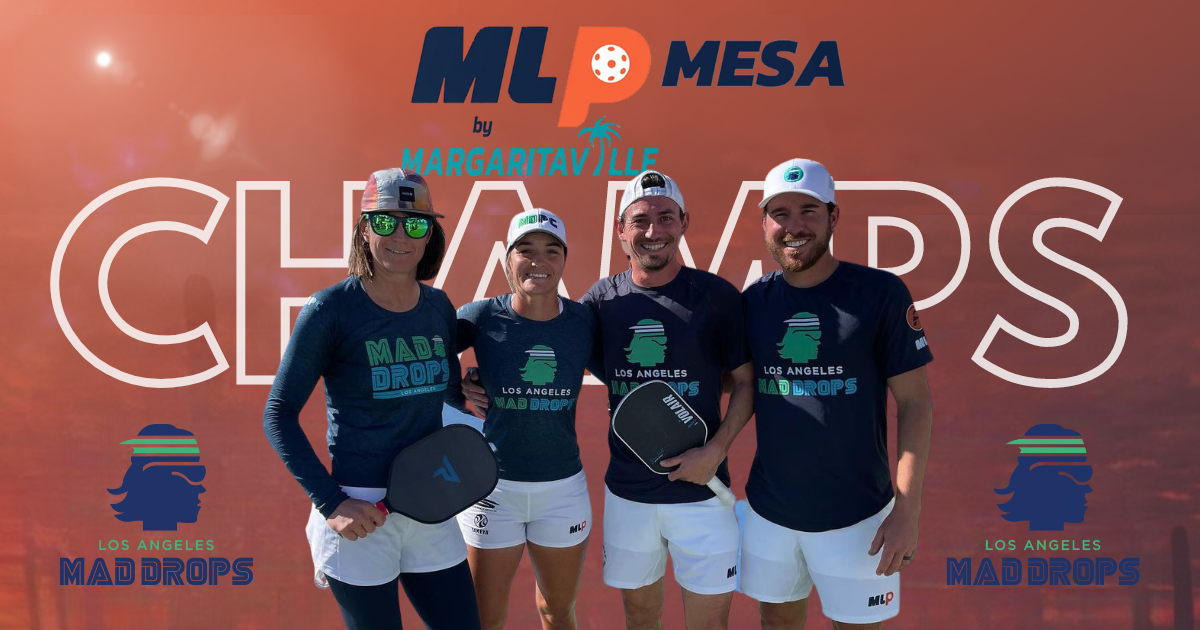 Major League Pickleball Mesa MLP Goat Crowned