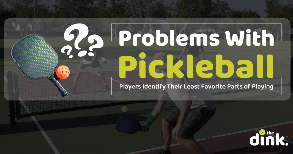 Problems With Pickleball Players Identify Their Least Favorite Parts