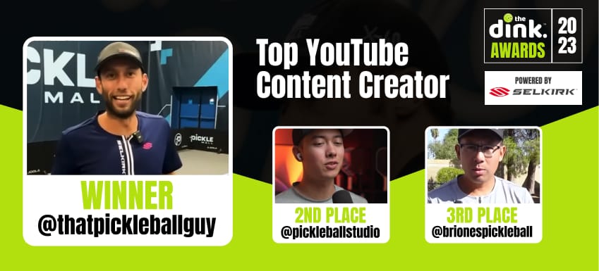 Top Pickleball YouTube Content Creator