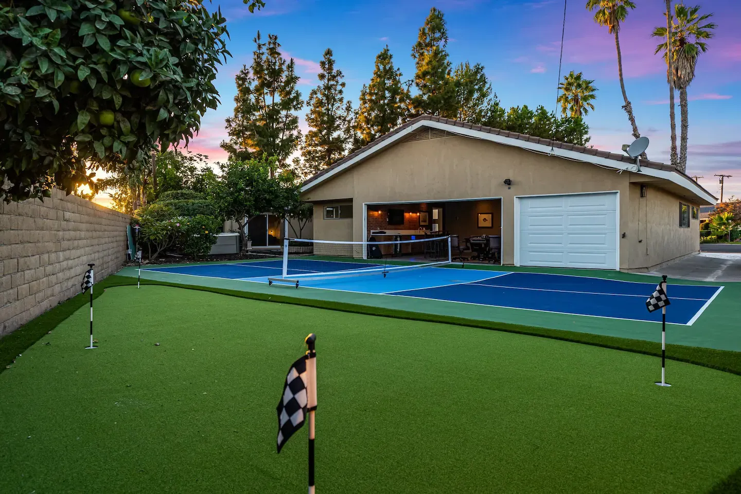 Best AirBnBs with Pickleball Courts in California