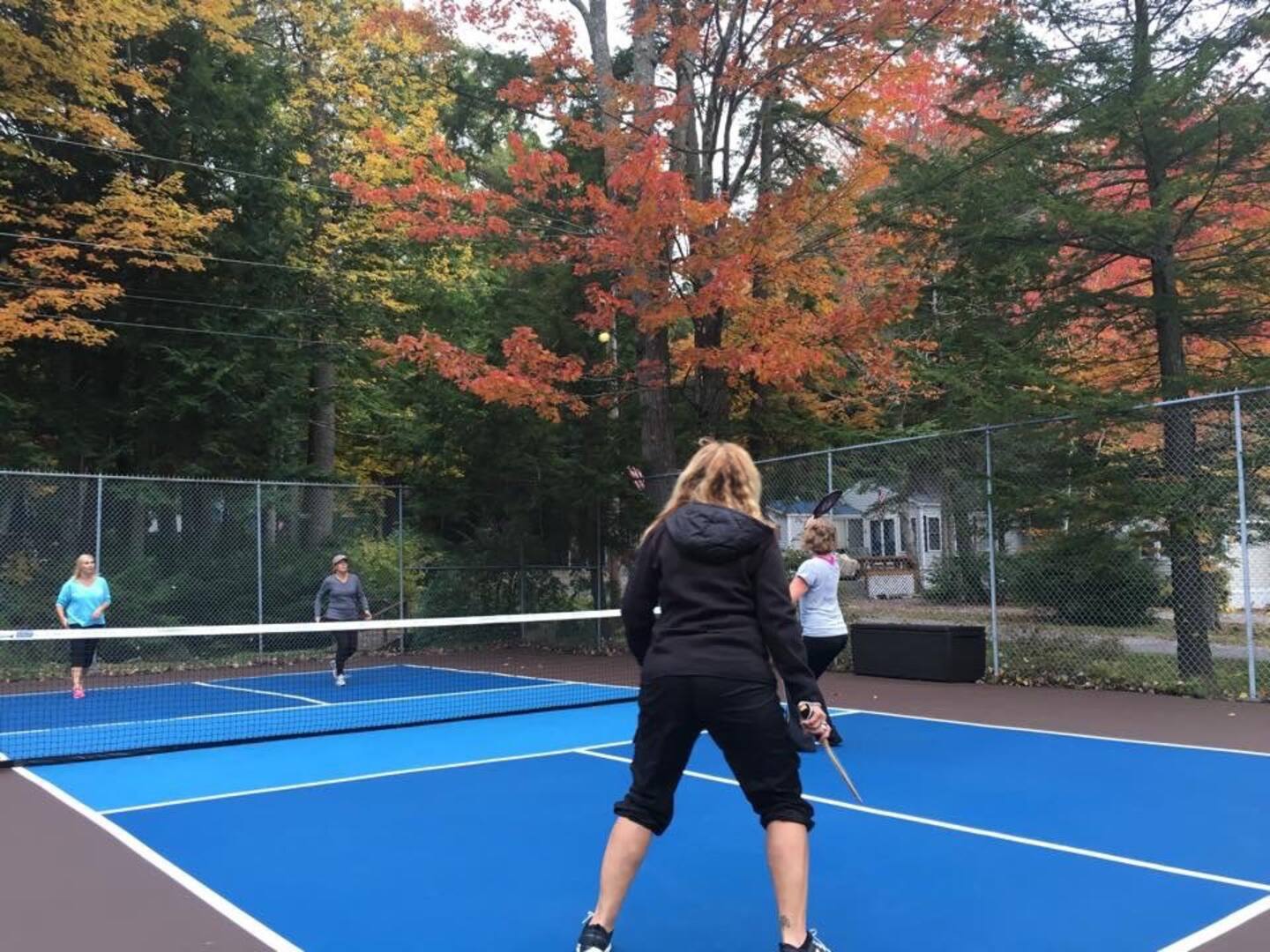 Pickleball in Naples, Maine