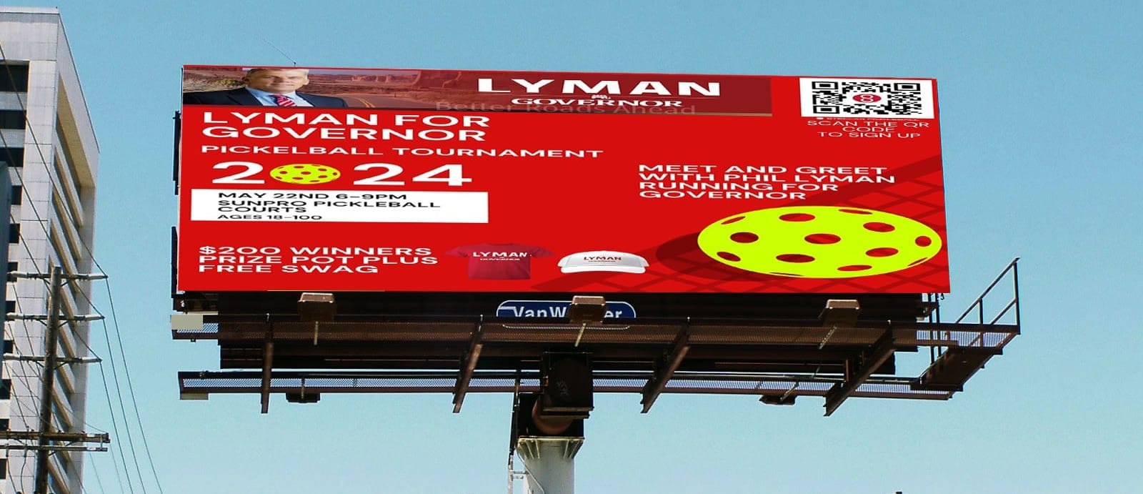 Utah Gubernatorial Candidate Invites You to His “Pickelball” Tournament