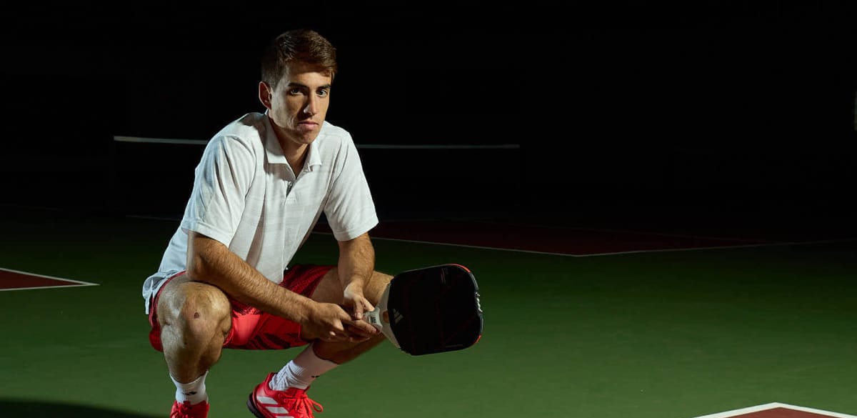 World No. 1 Federico Staksrud Partners with Adidas Pickleball