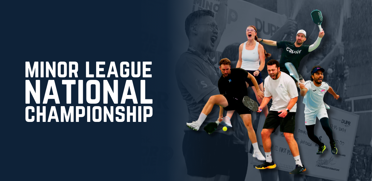 Nation’s Elite to Compete at The Dink Minor League Pickleball National Championships this December