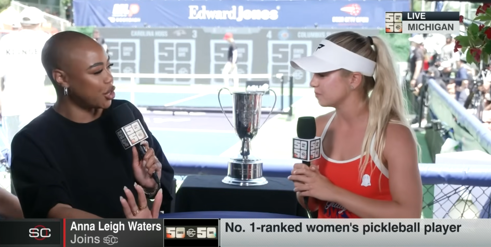 Highlights: Anna Leigh Waters Gets Real on ESPN’s SportsCenter