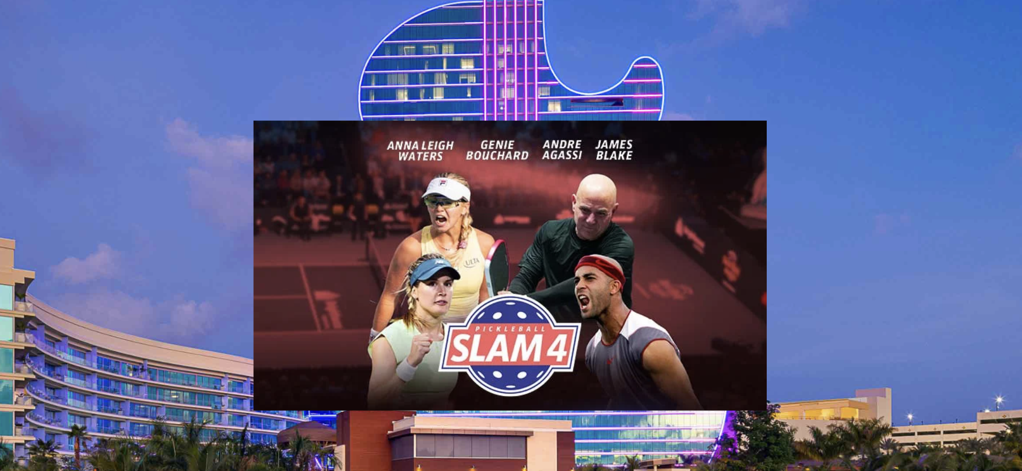 It’s Waters vs. Agassi in a Las Vegas Pickleball ‘Battle of the Sexes’