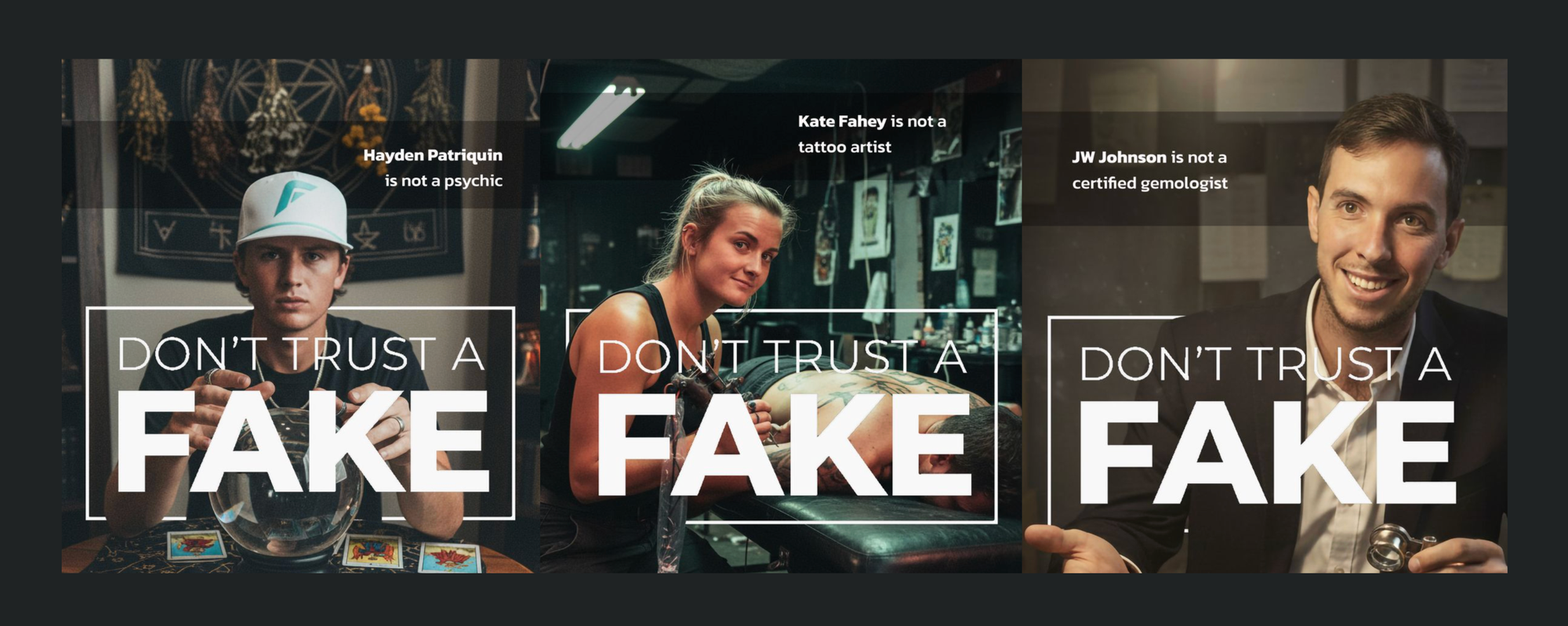 Pickleball Pros Pose in New Professions for Hilarious ‘Don’t Trust a Fake’ Campaign
