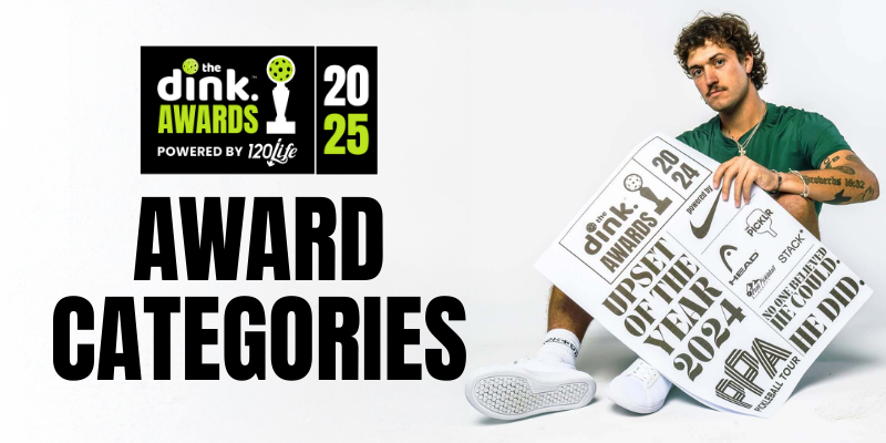 The Dink Award 2025 Categories