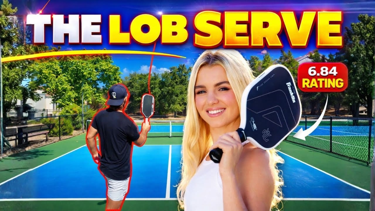 How to Hit the Anna Leigh Waters Lob Serve