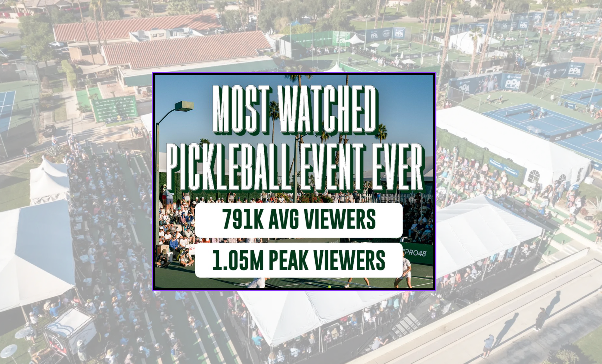 The PPA Masters and CBS Just Delivered the Most-Watched Pickleball Broadcast Ever