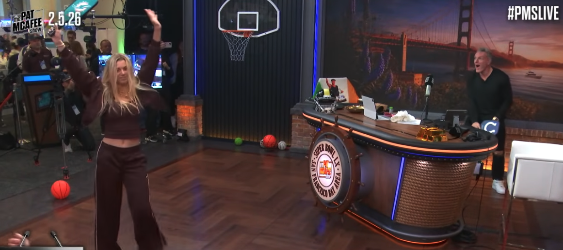 Watch the Clip: Anna Leigh Waters Out-Dinks Pat McAfee Live on ESPN