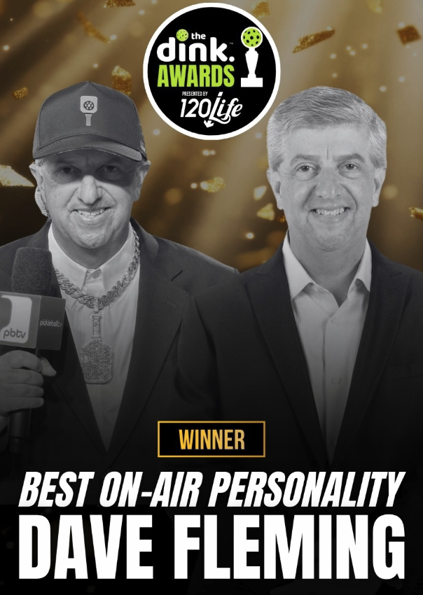 The 120/Life Dink Awards 2025 Winners — Media Categories, Tanner Tomassi