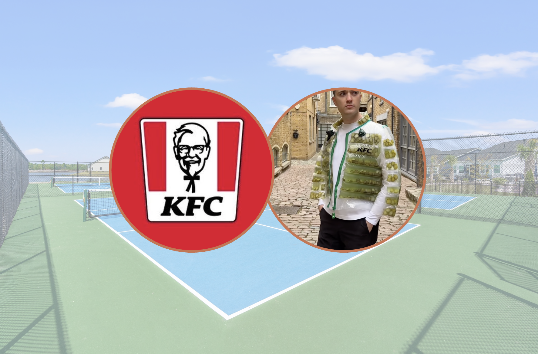 KFC Is Apparently Giving Away a Transparent Puffer Jacket Filled with Actual Pickles