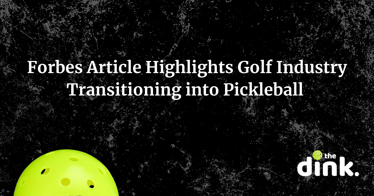 Golf Industry Giants Staking Their Claim in Pickleball