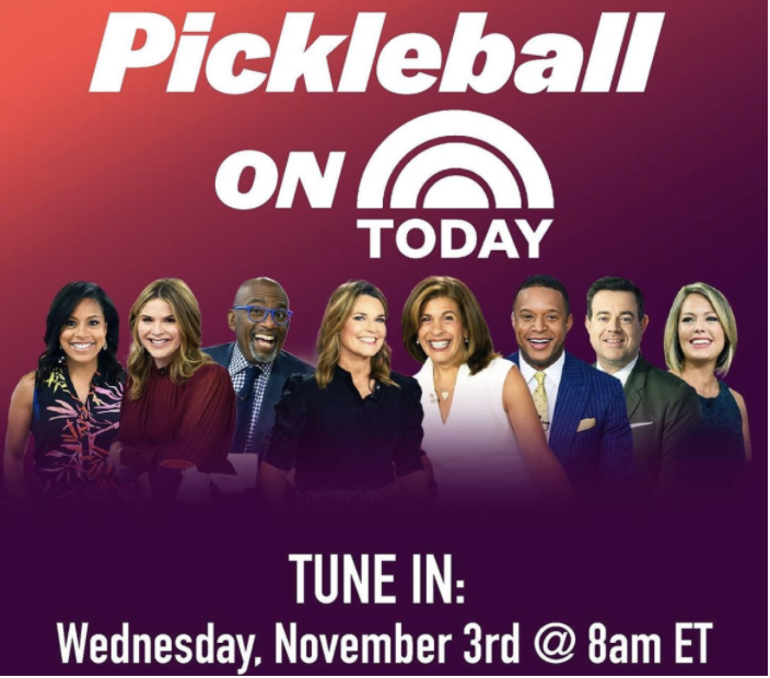 Pickleball Rocks the Today Show