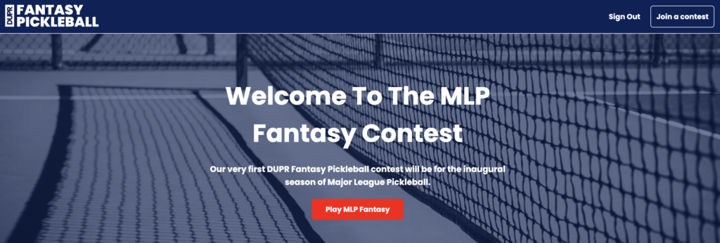 $2000 Up for Grabs in DUPR Fantasy Pickleball