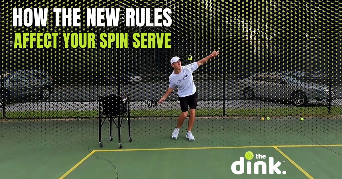 How New Rules Affect Your Spin Serves