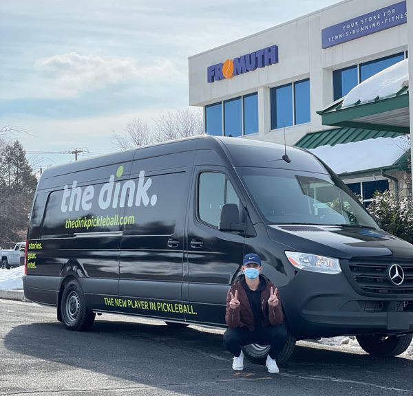 the dink Hits the Road for the PPA Tour