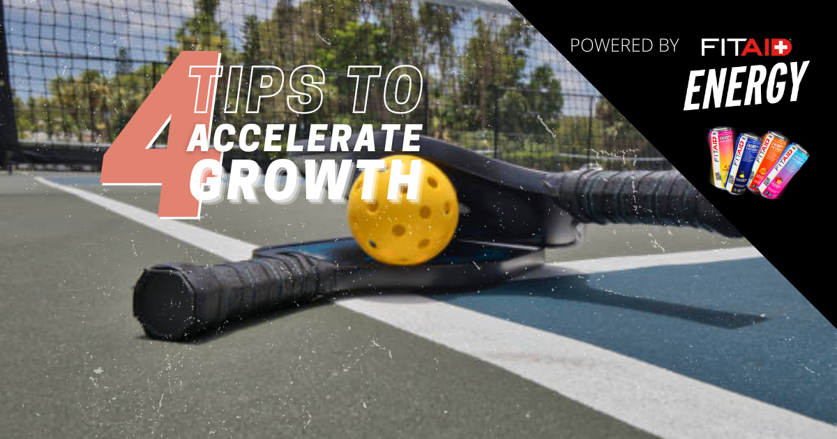 4 Tips to Accelerate Your Pickleball Progress