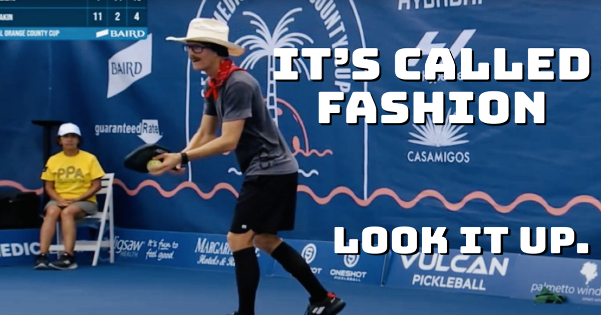 Pickleball Fashion is Better Than Tennis Fashion