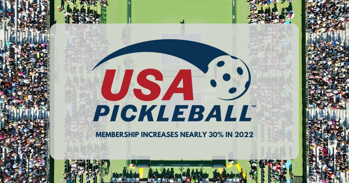 USA Pickleball Saw Massive Gains in 2022