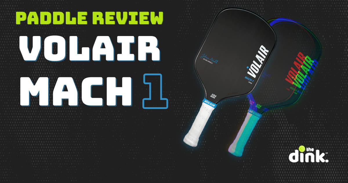 A 'Control' Paddle for All Play Styles: Volair Mach 1