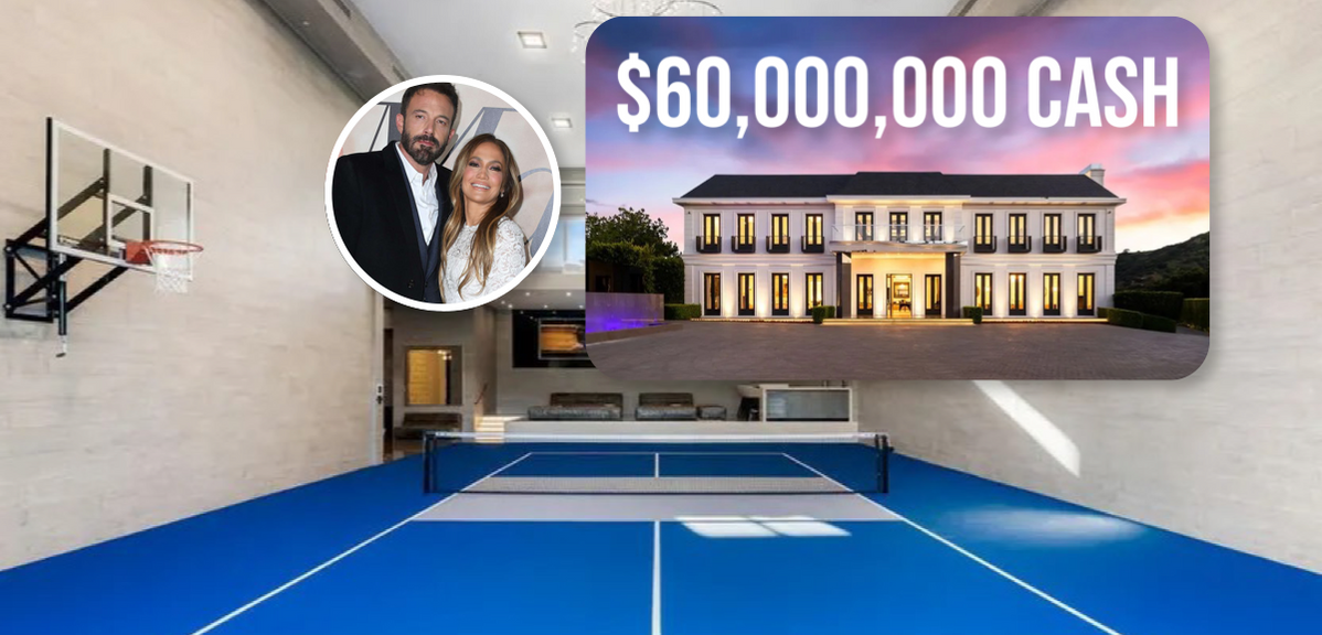 J Lo & Ben Affleck Buy Pickleball Mansion for $60 Million Cash