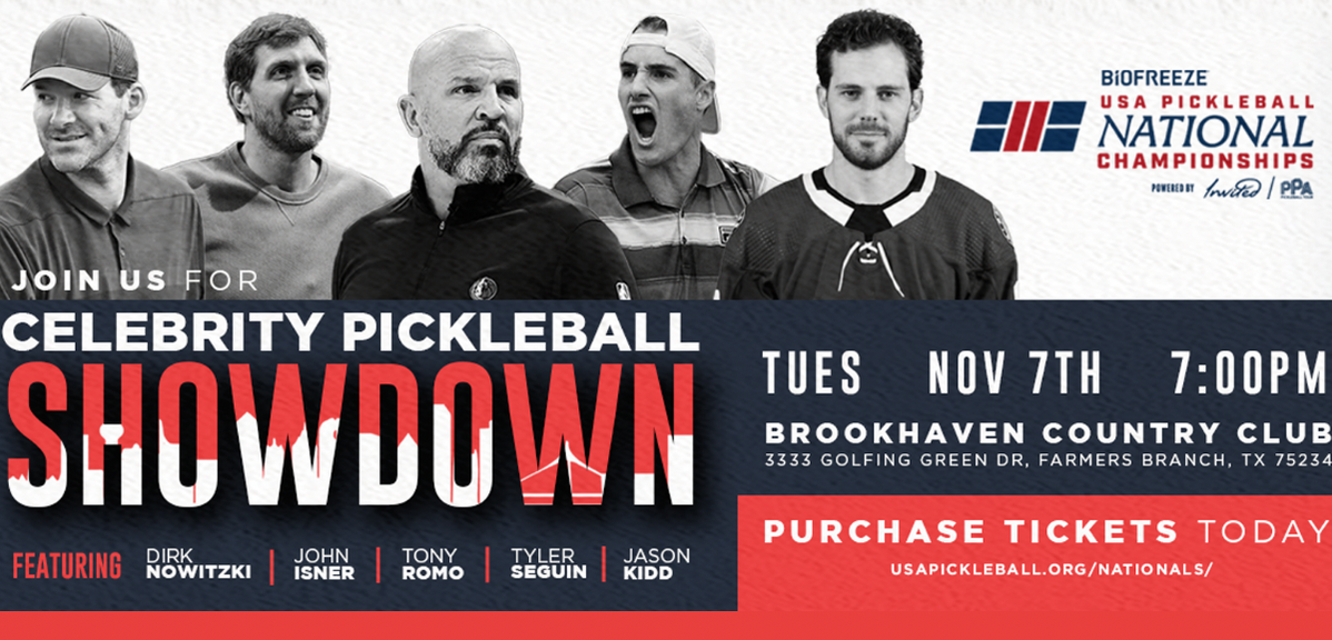 Celebrity Pickleball Tournament at 2023 Nationals to Feature Icons from Across Sports World