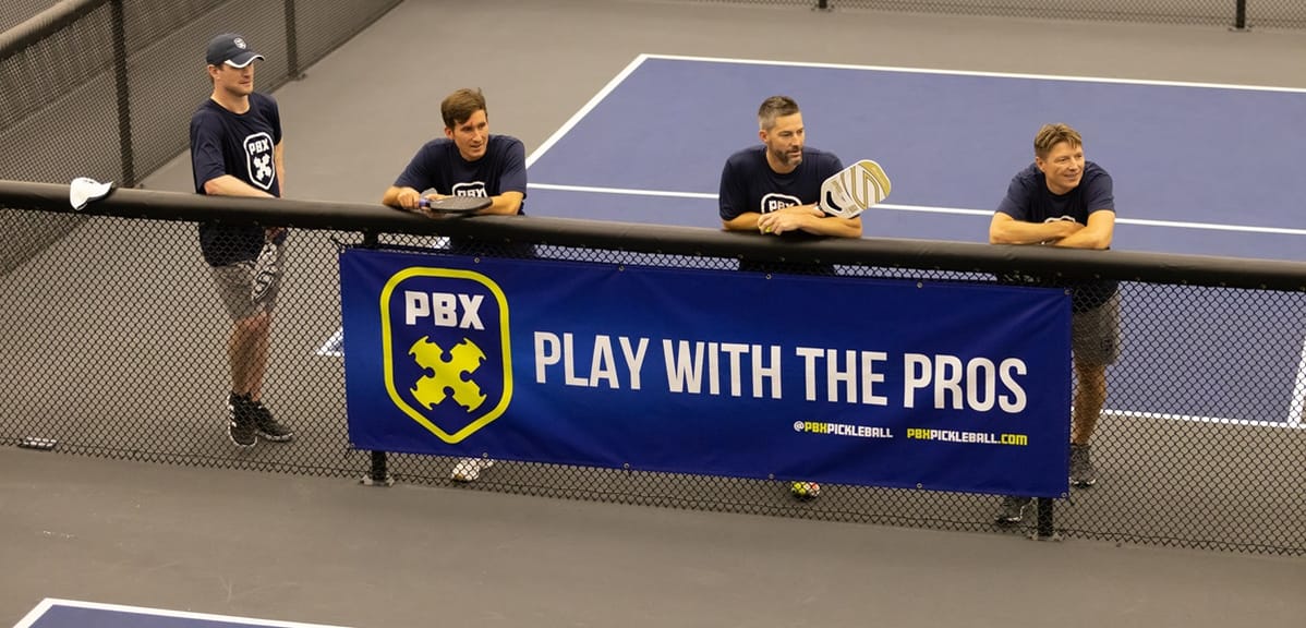 Retired Pro Athletes Find Camaraderie in PBX Pickleball League