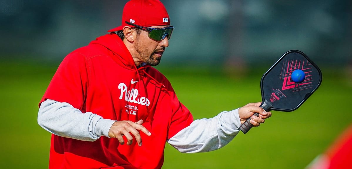 How the Phillies Are Incorporating Pickleball Into Their Spring Training Routine