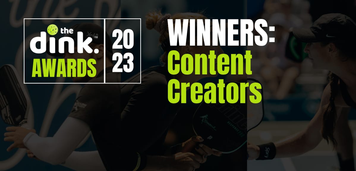 Dink Awards 2023 Winners: Content Creators