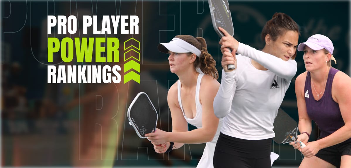 The Dink's Top 20 Women's Pickleball Power Rankings