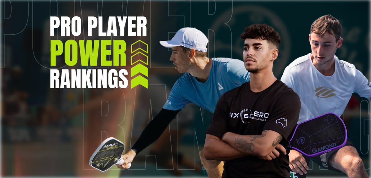 The Dink's Top 20 Men's Pickleball Power Rankings