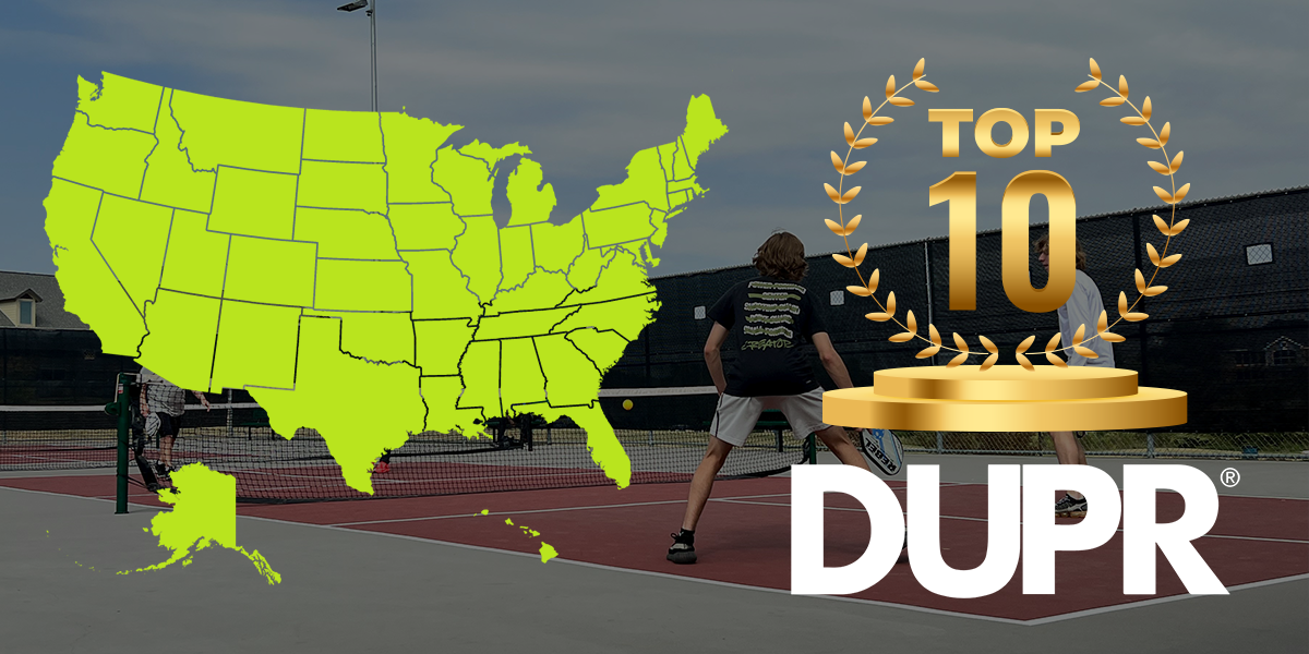 Which States Have the Best Pickleball Players? Our Friends at DUPR Have the Answer
