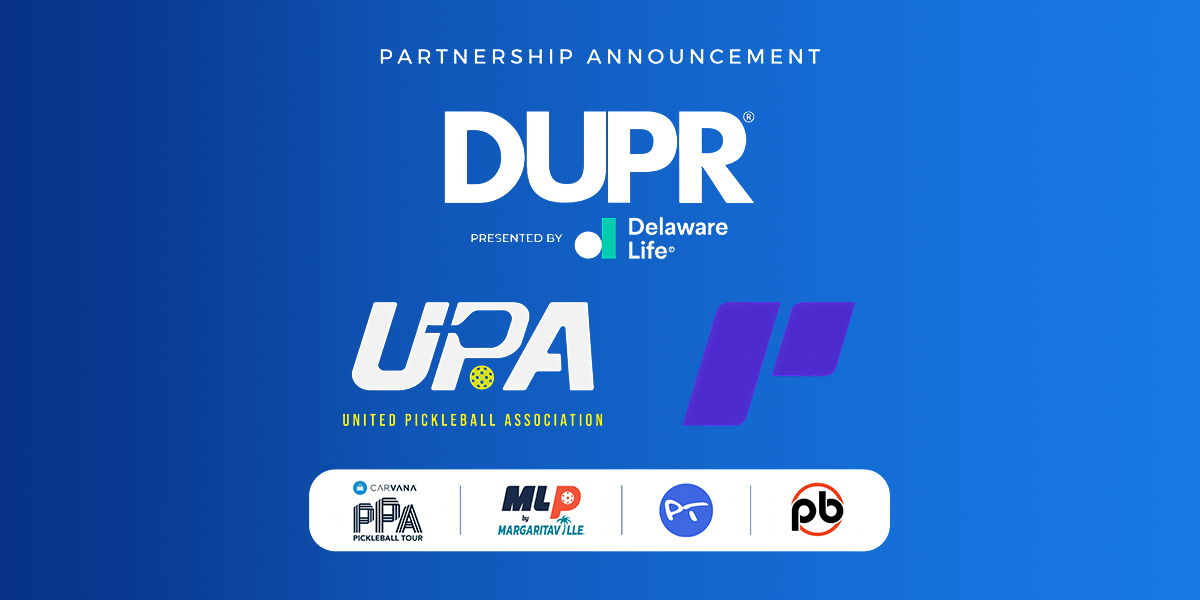 Pickleball Inc., United Pickleball Association and DUPR Announce Strategic Partnership