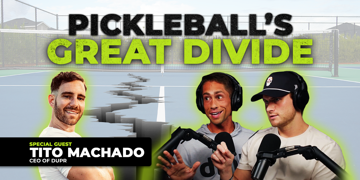 PicklePod: Tito Machado From DUPR Talks Player Ratings, a Youth Movement and More