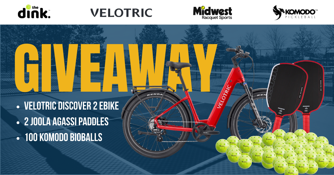 GIVEAWAY: Win a Velotric Ebike, 100 Pickleballs, and 2 Paddles