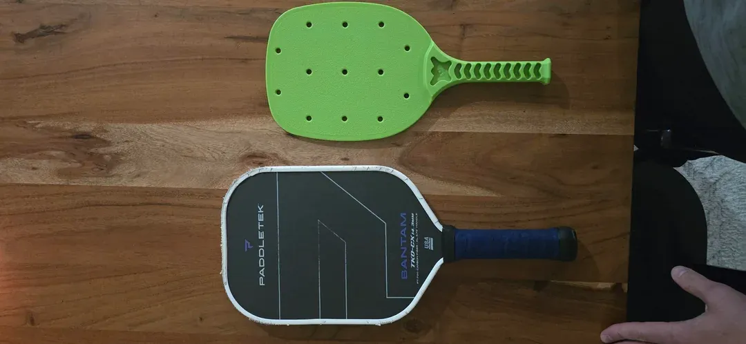 Desperate Businessman Hilariously Reviews a $1.25 Dollar Tree Pickleball Paddle