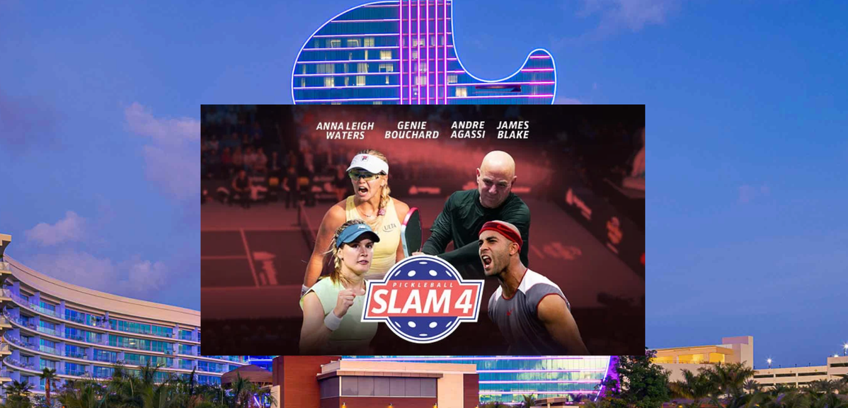 It's Waters vs. Agassi in a Las Vegas Pickleball 'Battle of the Sexes'