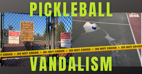 Pickleball Vandalism in Santa Rosa