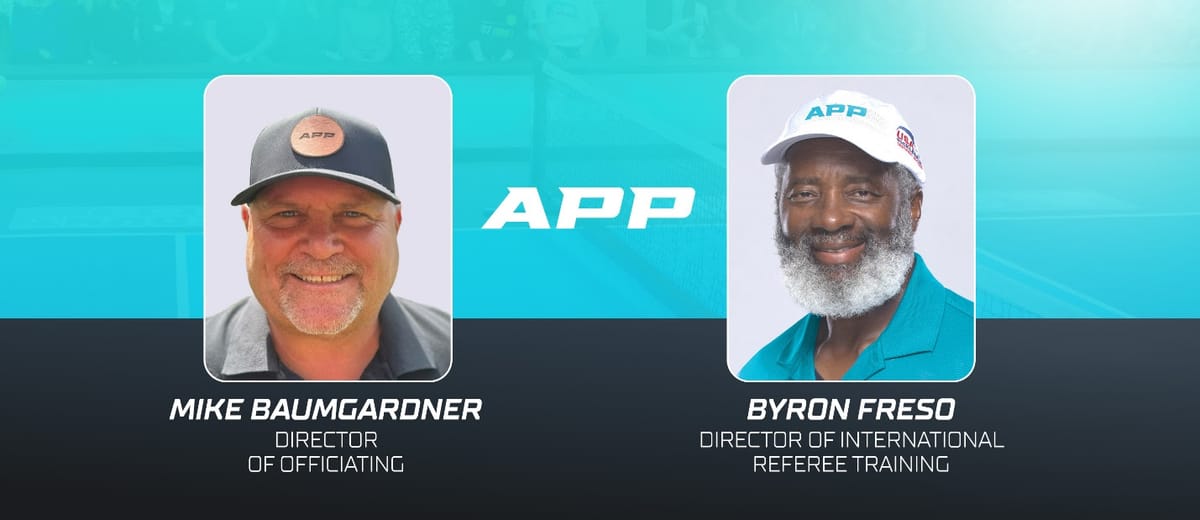 APP Tour Addresses Officiating, Names Two Industry Veterans to Shape Future of Refereeing
