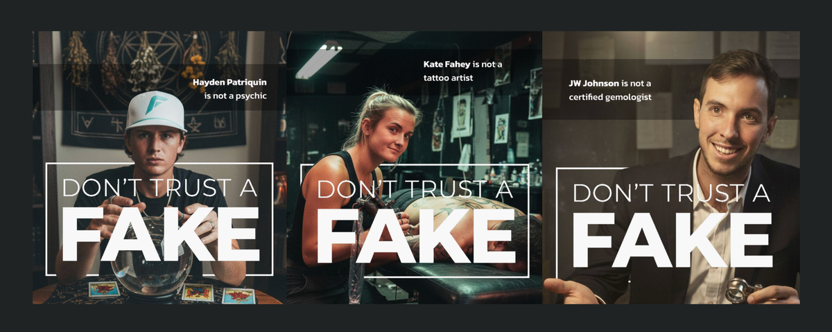 Pickleball Pros Pose in New Professions for Hilarious 'Don't Trust a Fake' Campaign