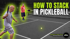 How to Stack in Doubles Pickleball
