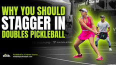 What 'Stagger' Means in Pickleball and Why You Should Incorporate It In Your Game