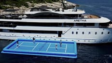 A Floating Pickleball Court You Need to See to Believe
