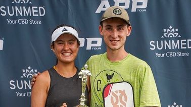 Bright and Frazier Grab Mixed Doubles Gold in Los Angeles