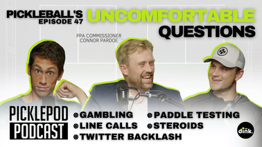 PicklePod Ep 47: Pickleball's Uncomfortable Questions w/ PPA Commissioner Connor Pardoe