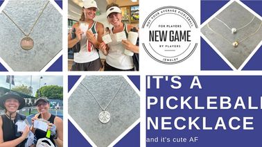 New Game's Pickleball Jewelry is What We've Been Looking For